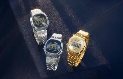 Casio выпустила новые винтажные цифровые часы A140WE с автономностью до семи лет