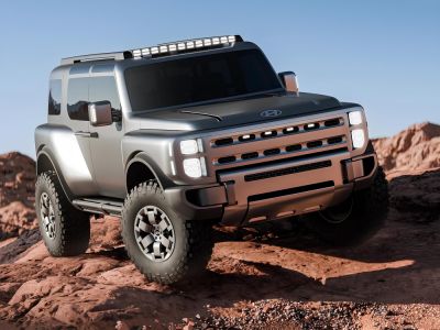 Hyundai готовит электрический и гибридный пикап Boulder