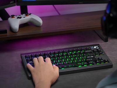 Одна клавиатура для работы и игр: GlowHint KT75 - chudo.tech - Новости